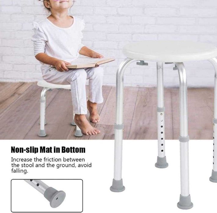 Nowy regulowany taboret / stołek / pod prysznic dla osób starszych !