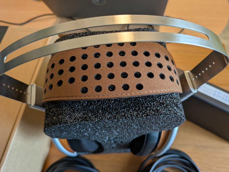 HiFiMAN HE-1000 v2 Stealth - świetny stan (nowa oryg. opaska HiFiMAN)