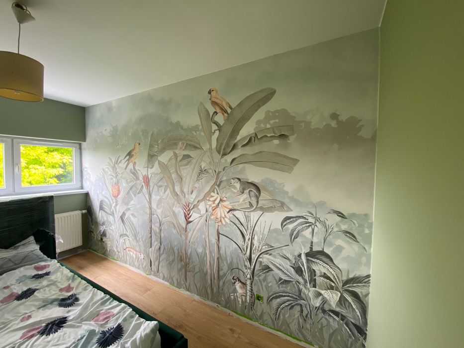 Montaż tapet, fototapet, malowanie mieszkań - Decor Sebastian Stępień