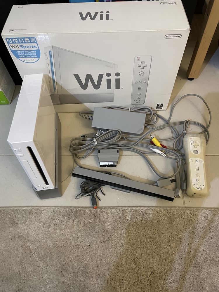 Nintendo wii e acessorios