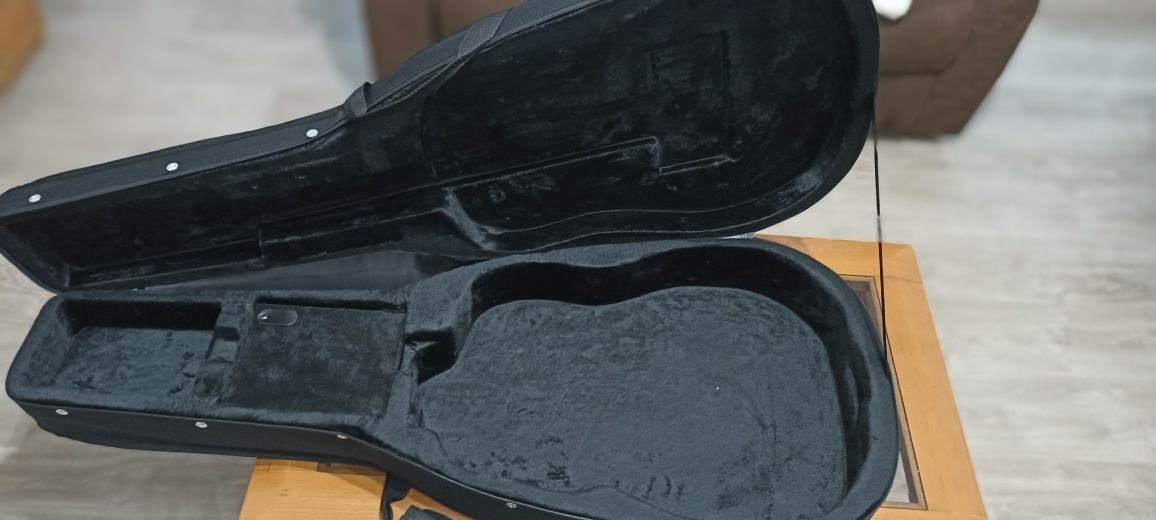 Saco semi-rigido para guitarra acustica Novo