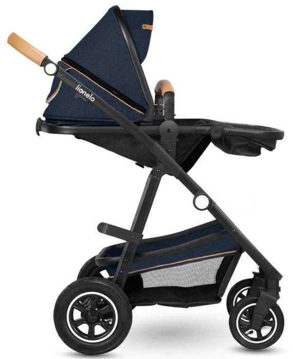 Wózek wielofunkcyjny 3w1 Lionelo Amber Blue Navy