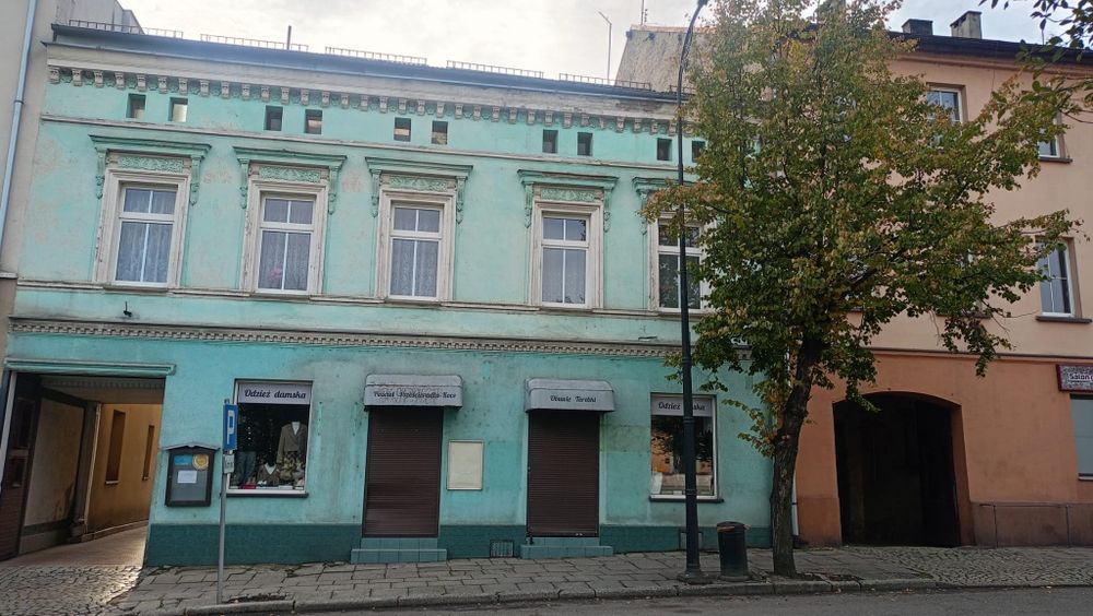 Kamienica w centrum Baborowa, mieszkanie Baborów, dom.