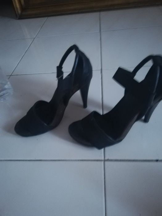 Sandalias de salto alto abertas n 36