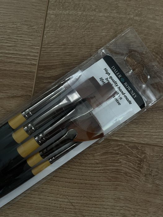 zestaw pedzli do malarstwa akrylowego system3 acrylic brushes