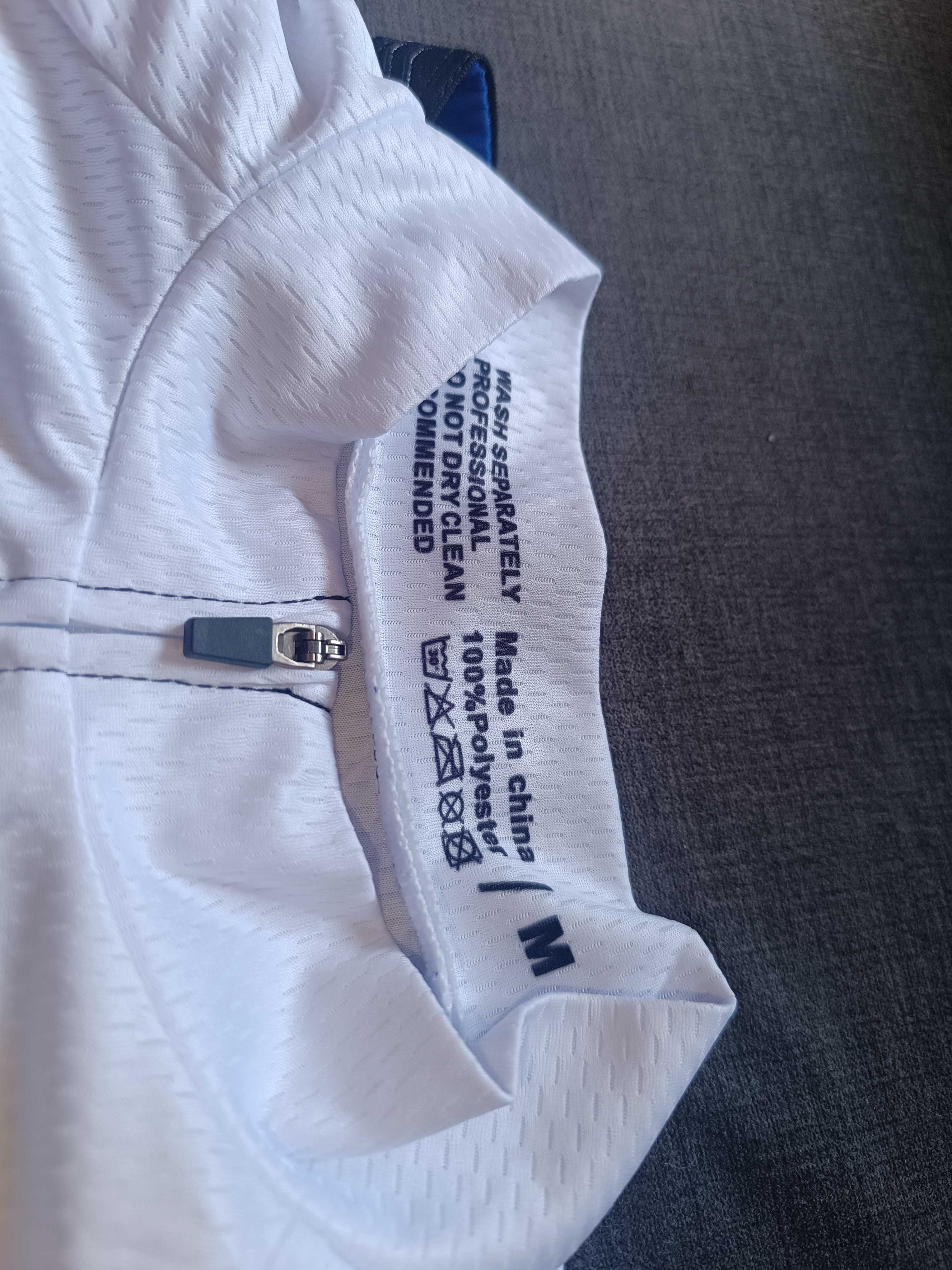 Camisola de
ciclismo Quick-Step - Azul e Branco,