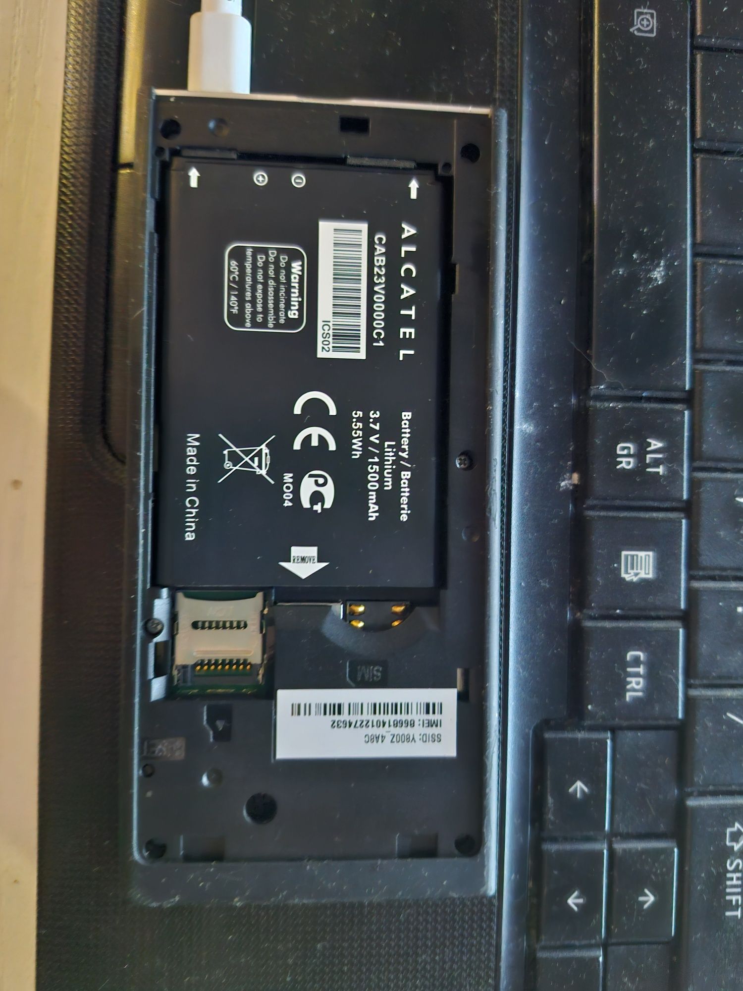 Modem One Touch Y800 LTE Karta SIM