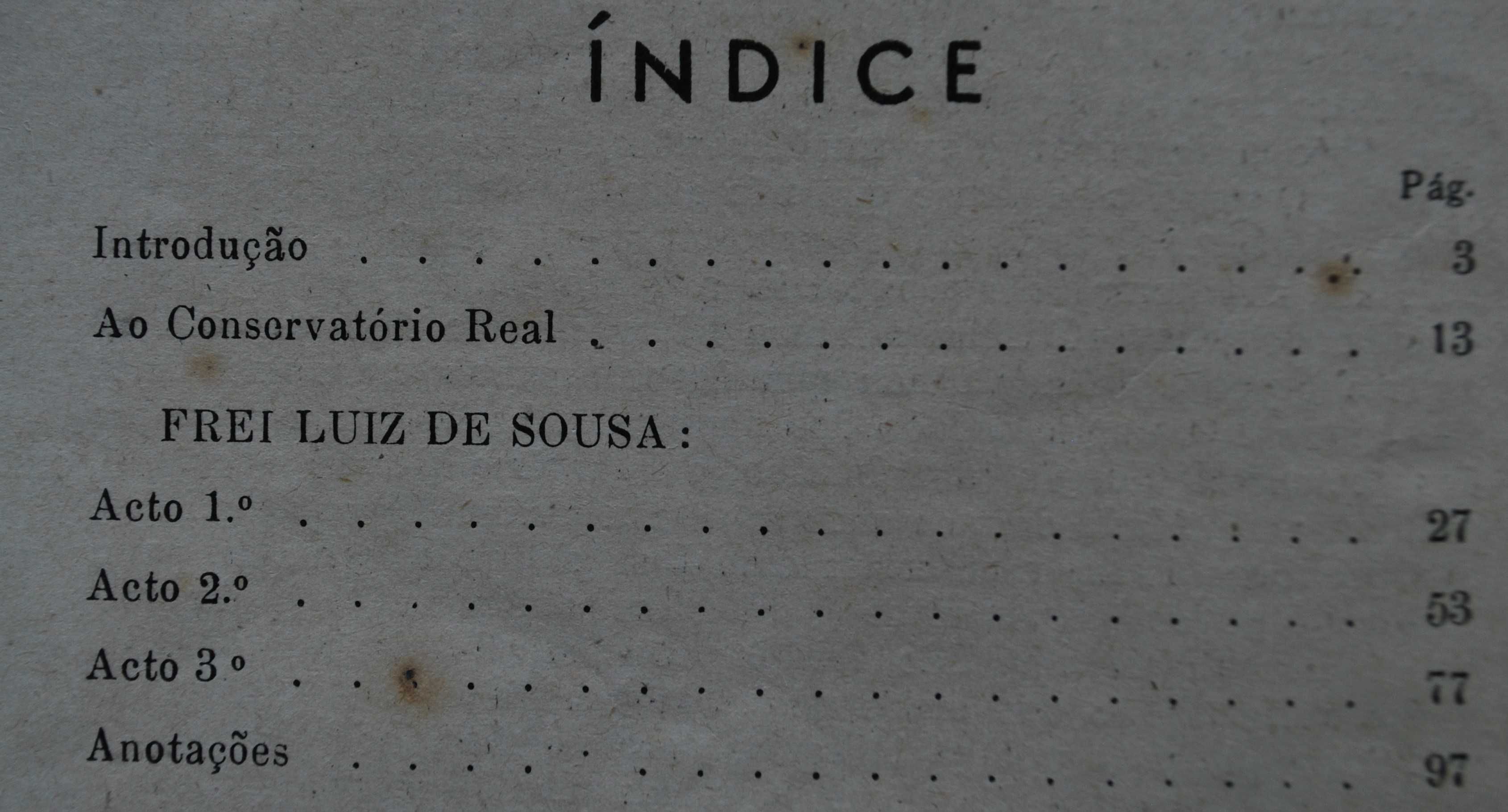 Frei Luís de Sousa de Almeida Garrett (Ano de Edição 1944)