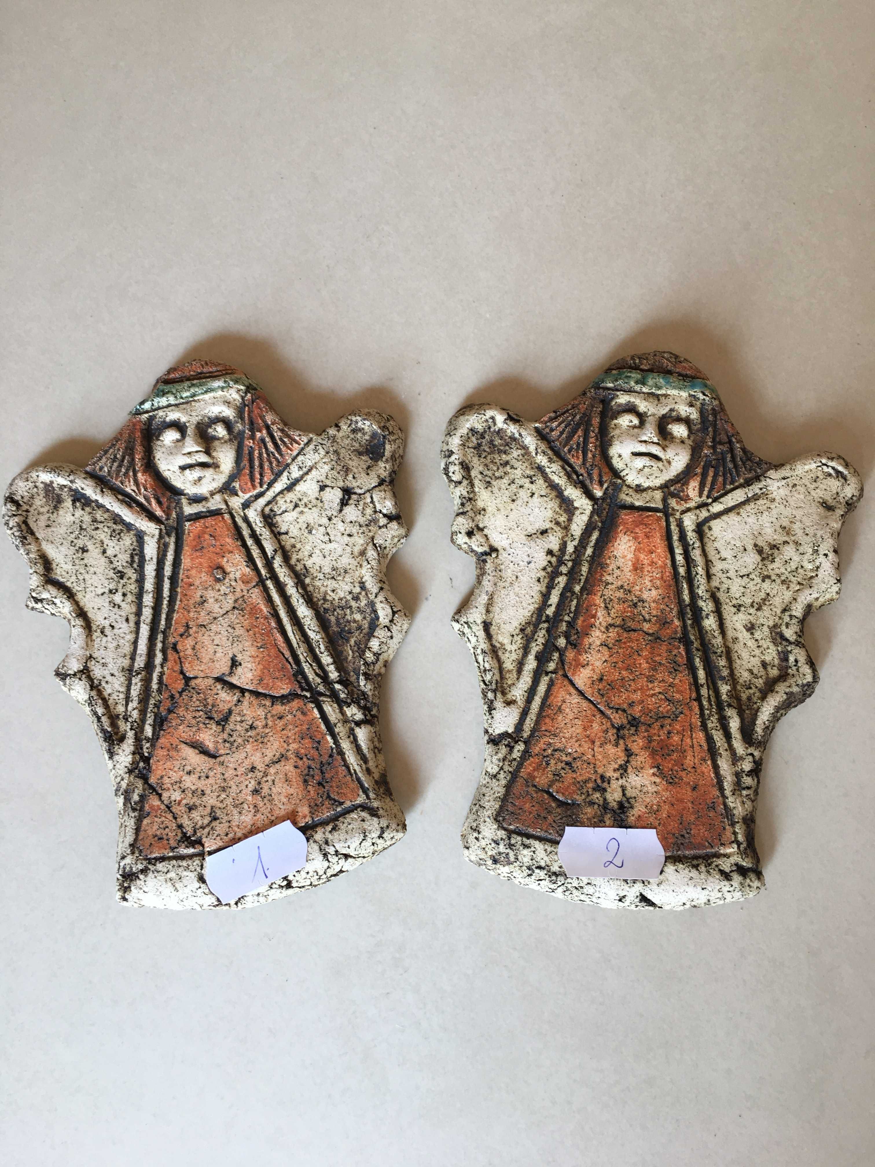 ceramika artystyczna rękodzieło figurki aniołek