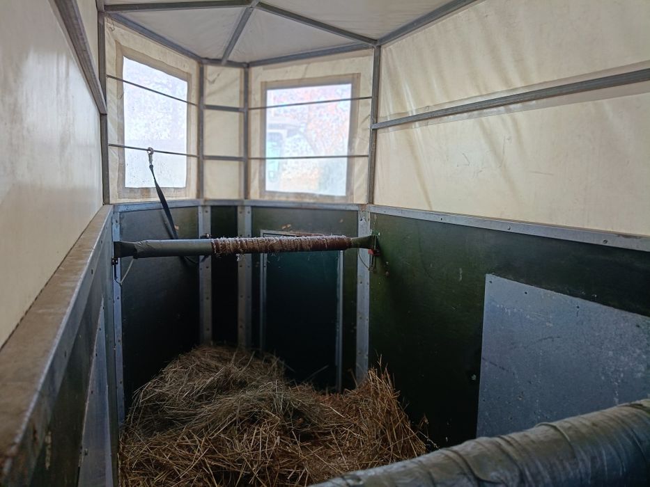 Przyczepa koniowóz, do przewozu koni, kat.B, DMC 1300 kg