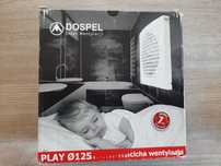 Wentylator łazienkowy ścienny Dospel Play Satin 125S cichy 31dB