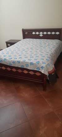 Cama de casal estrado e colchao