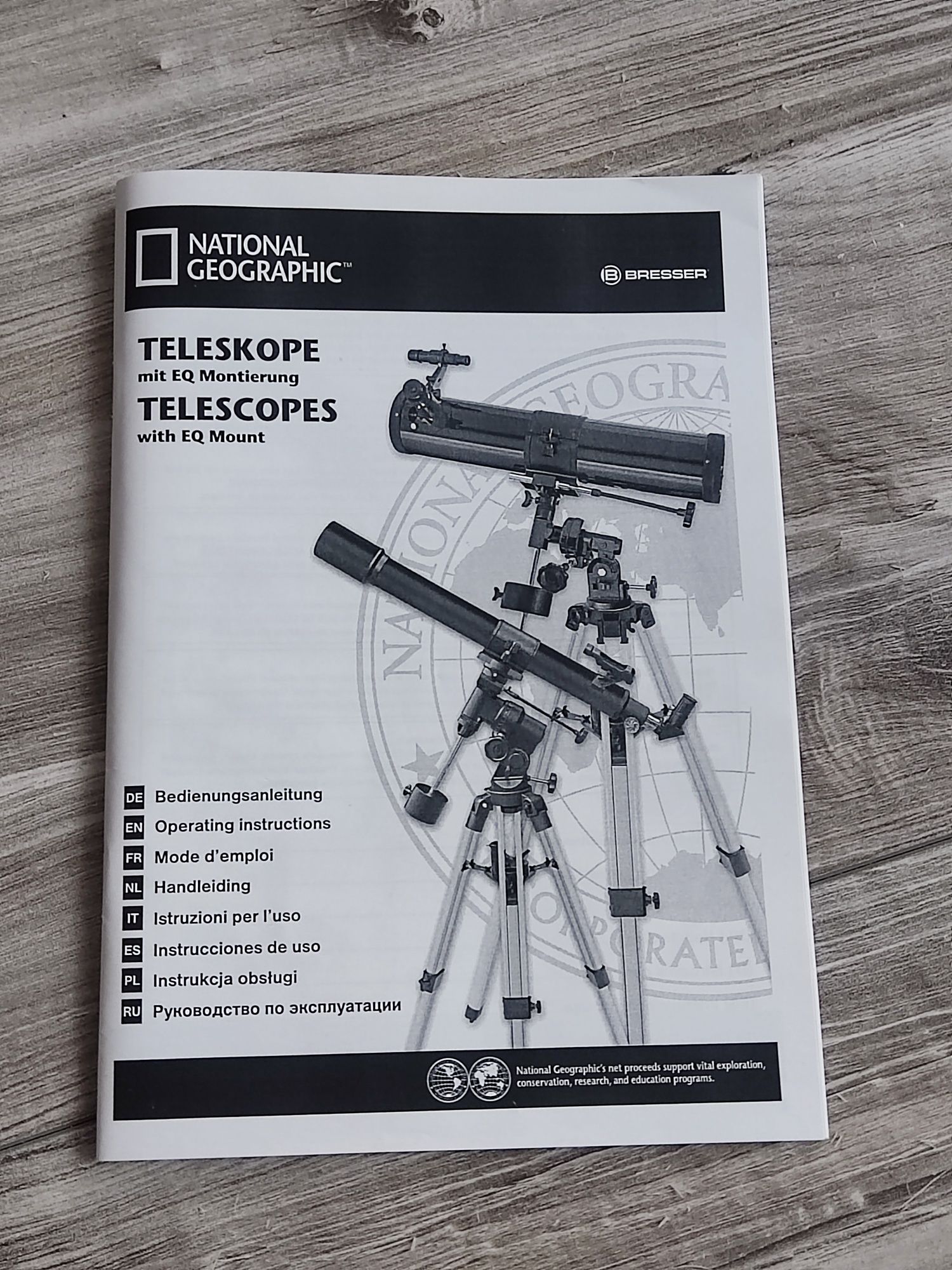 Teleskop refraktorowy NATIONAL GEOGRAPHIC 90/900 EQ3