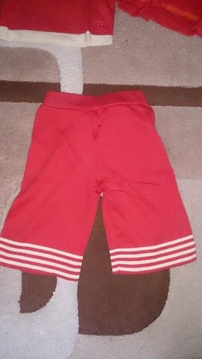 Dzianina kpl sweterek spodnie bluzka Bonnie Baby 6-12 m-cy 68-80cm