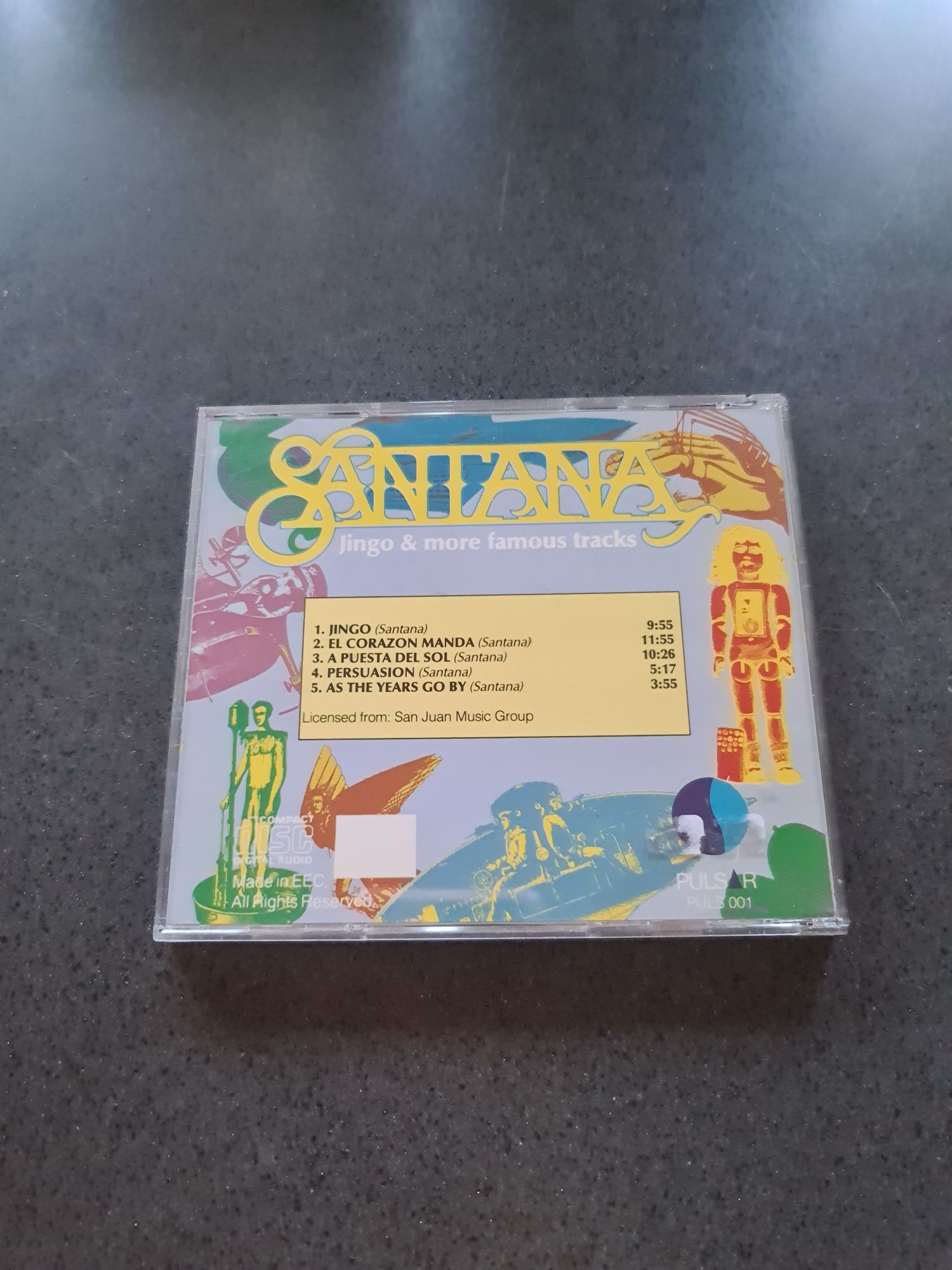 Plyta CD Santana - Jingo & more famous tracks