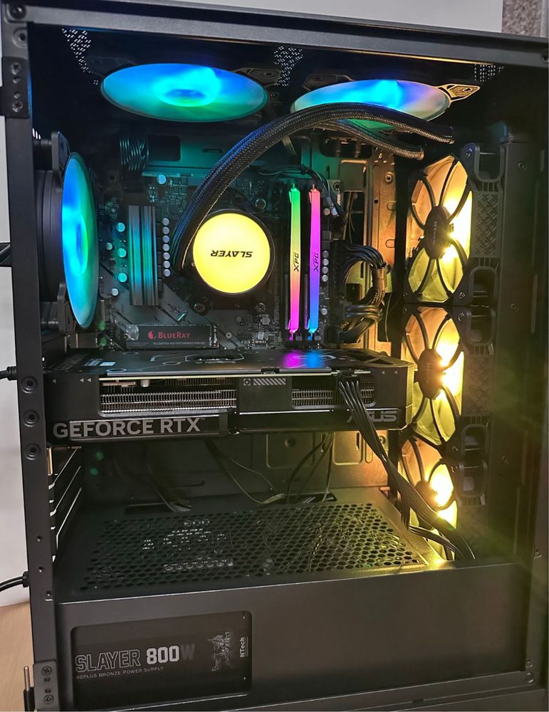 Torre gaming ryzen 7 5800x rtx4070