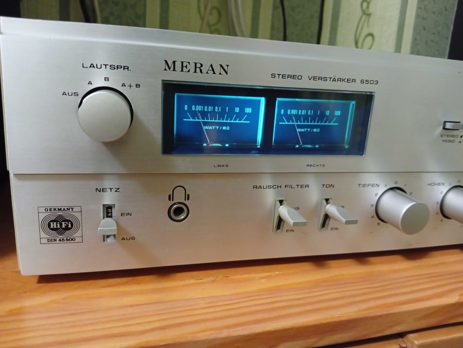 Підсилювач MERAN stereo verstärker 6503 (made in Germany)