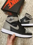 Кросівки Nike Air Jordan 1 Retro High Og Black/Grey 555088-013