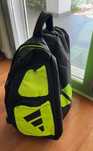 Saco de padel Adidas black-lime quase novo
