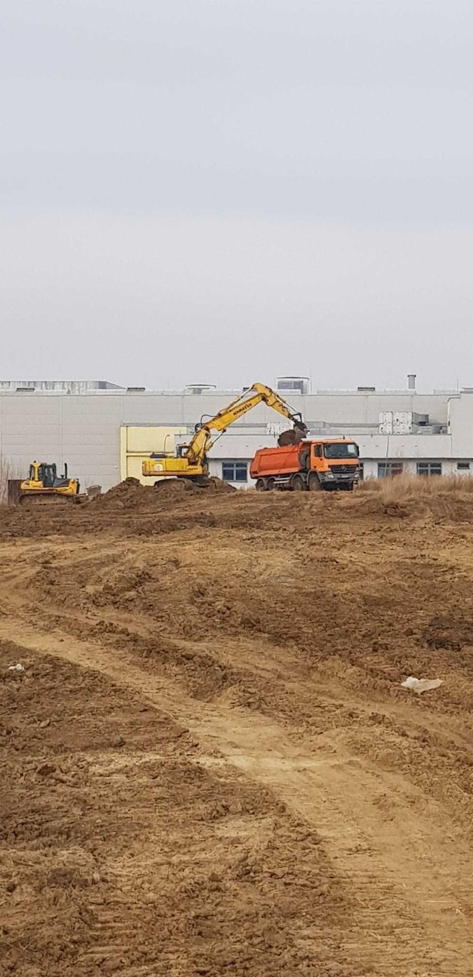 Żwir Piach Ziemia na podniesienie terenu Siedlce