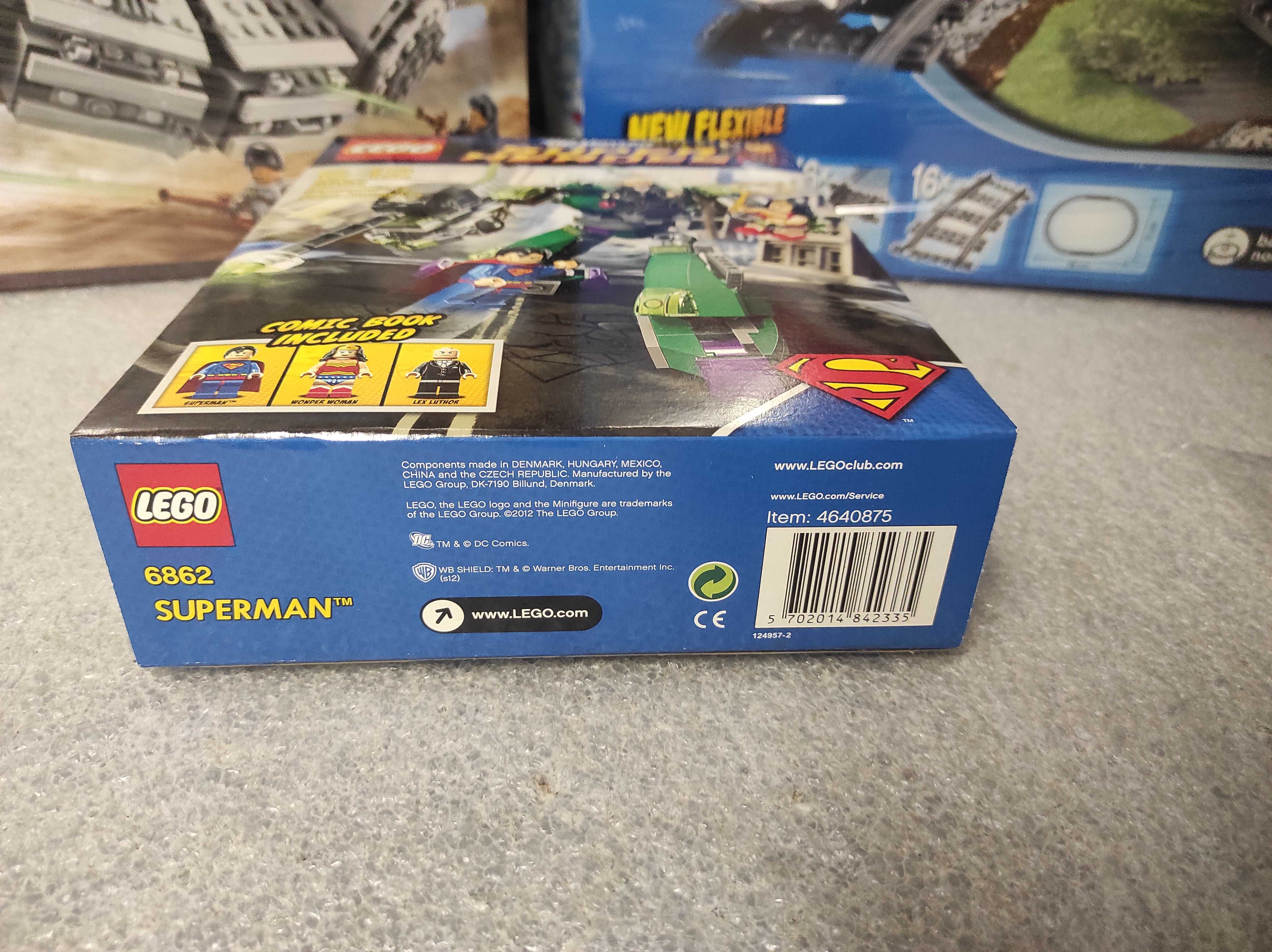 LEGO 6862 Superman Vs Power Armour Lex Novo e Selado 2012