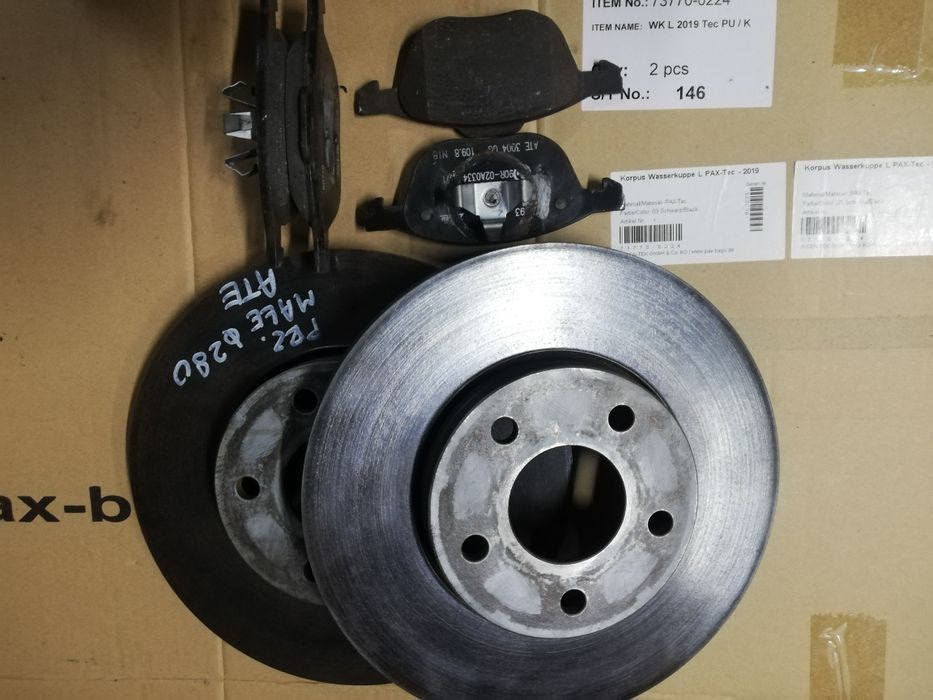 Tarcze klocki hamulcowe przód przednie Focus mk2 i C-max małe 278mm