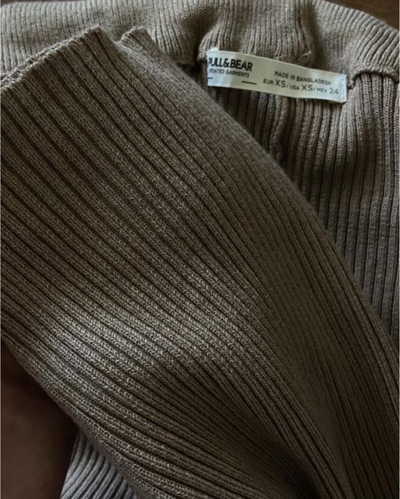 Велосипедки в рубчик pull&bear