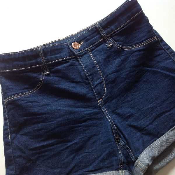 H&M Krótkie spodenki szorty dżinsowe 146