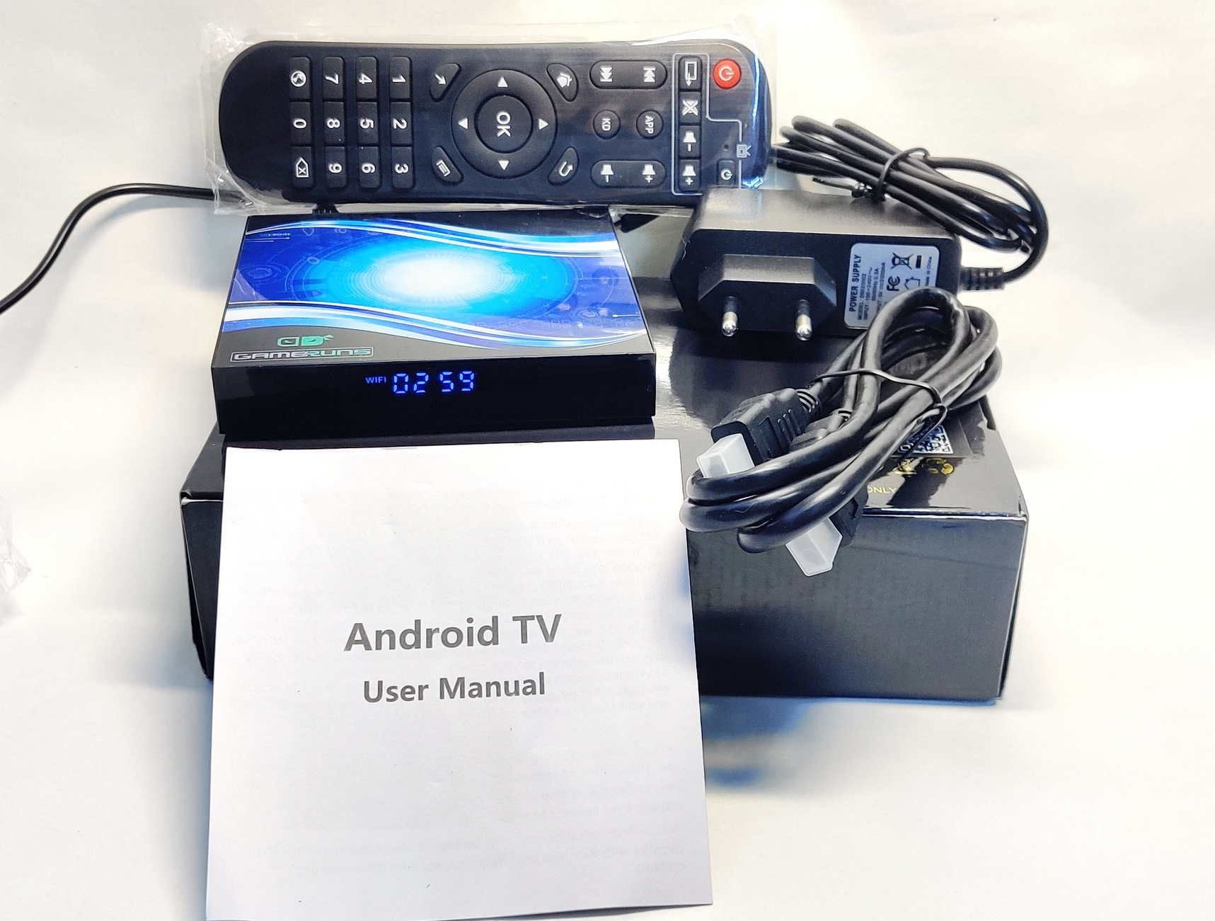 TV BOX Android 11 Amlogic S905Y4 2/16Gb T95Y4 Tanix W2 M98Max настроен