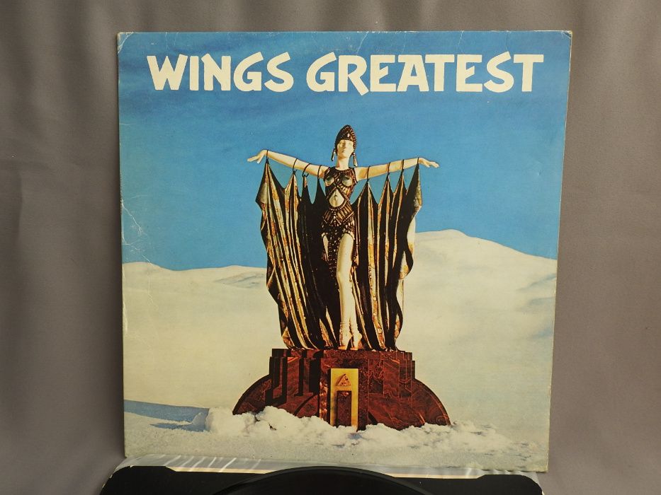 Wings Greatest LP Британская пластинка оригинал 1978 UK + плакат EX