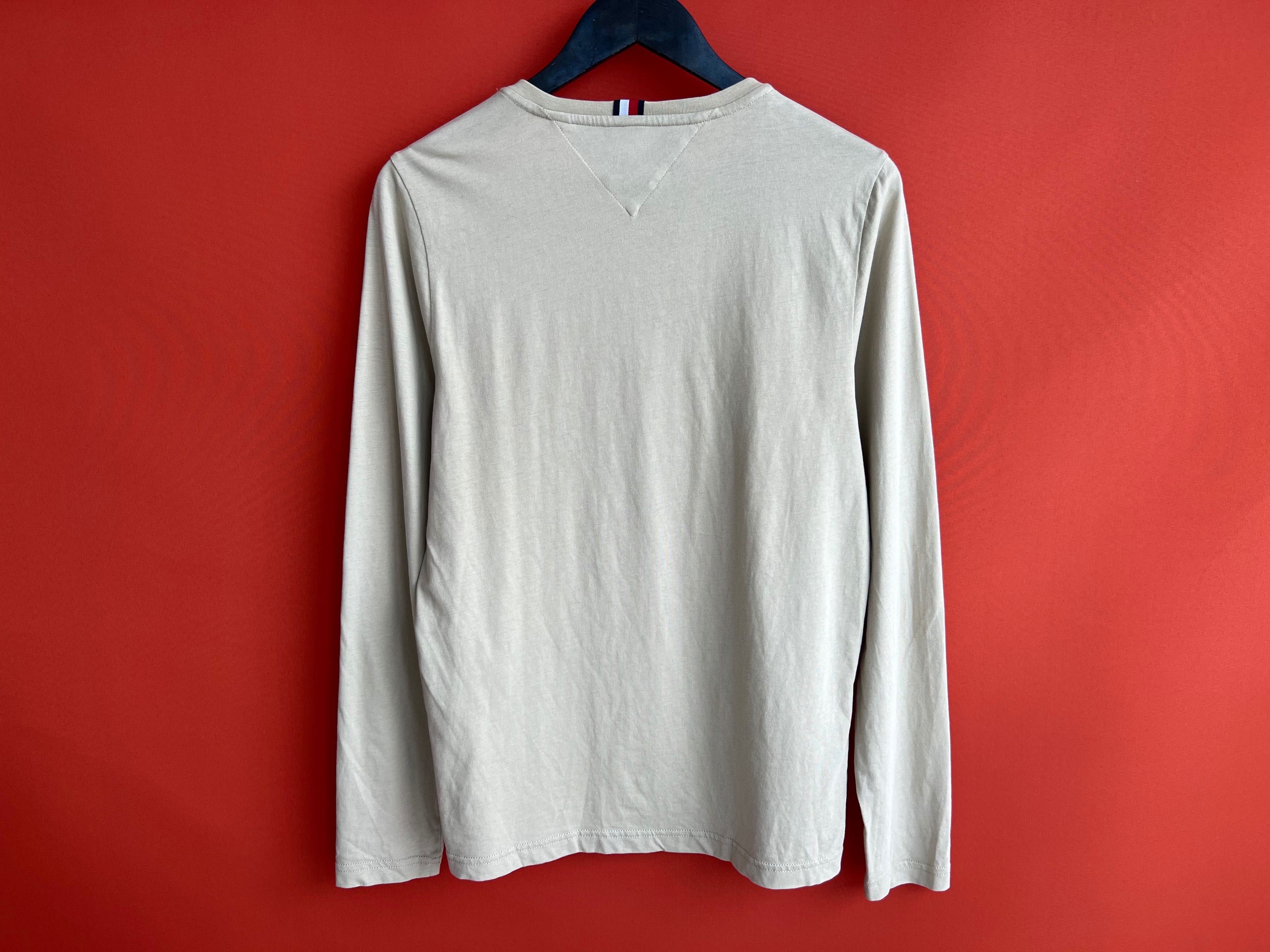 Tommy Hilfiger оригинал мужская кофта футболка лонгслив размер S Б У