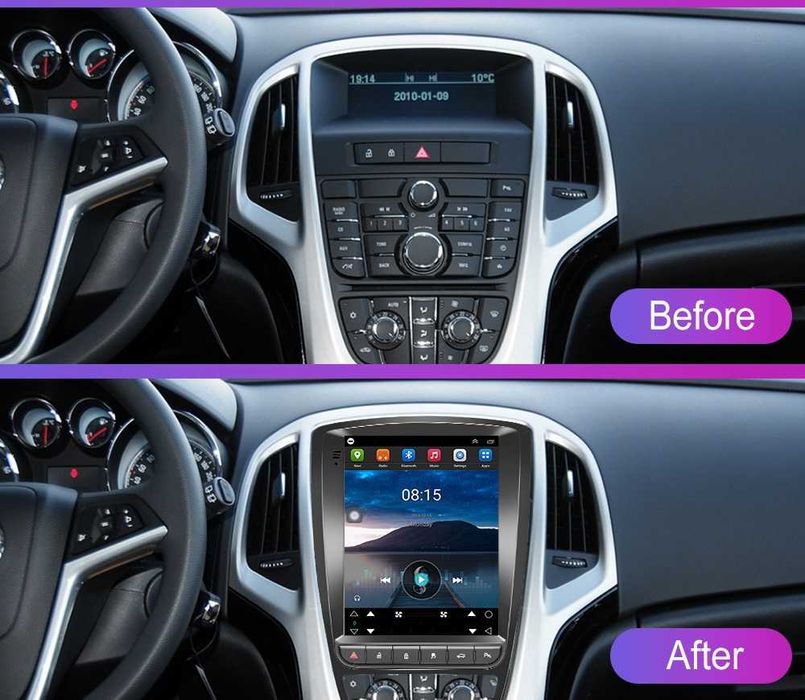 CarPlay Radio FM DAB+ Opcja Android GPS USB WiFi MP4 MP3 Opel Astra J