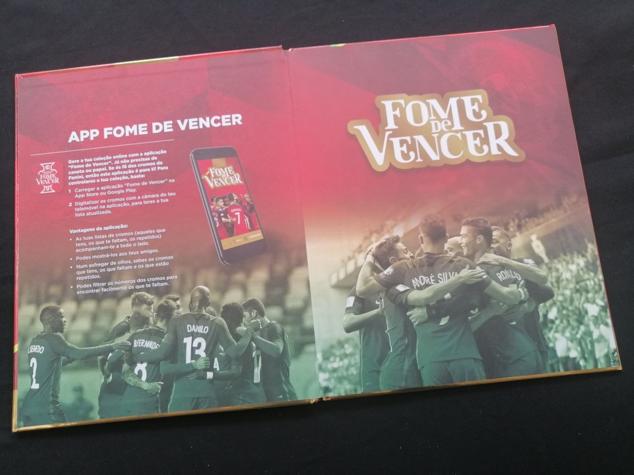 Caderneta Completa Fome de Vencer 2018 com Tattos aceito troca
