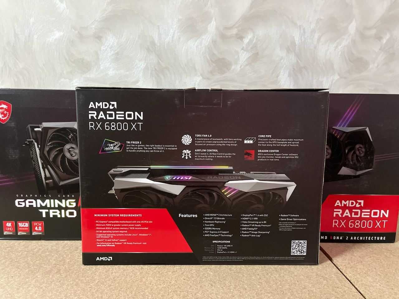 Відеокарта MSI Radeon RX 6800 XT GAMING X Нове!