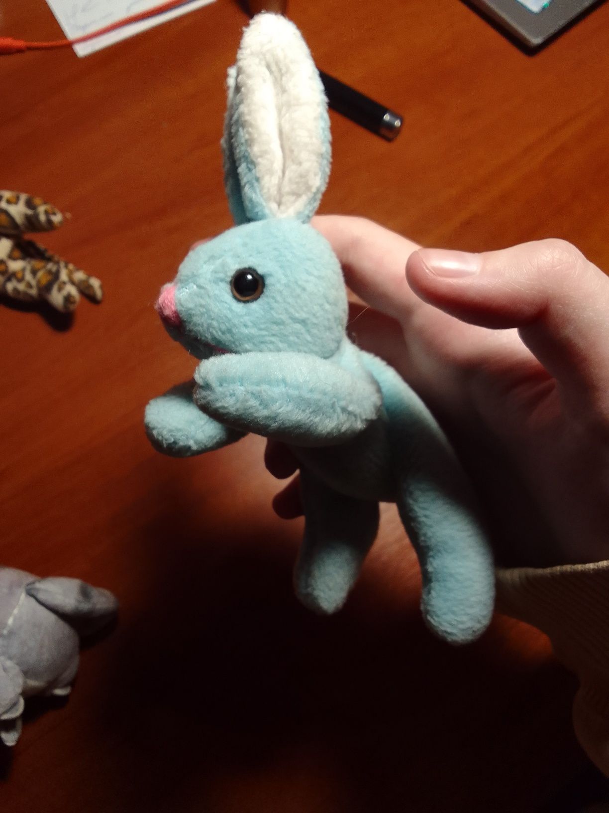 Маленькие игрушки. Кошка, леопард, кролик