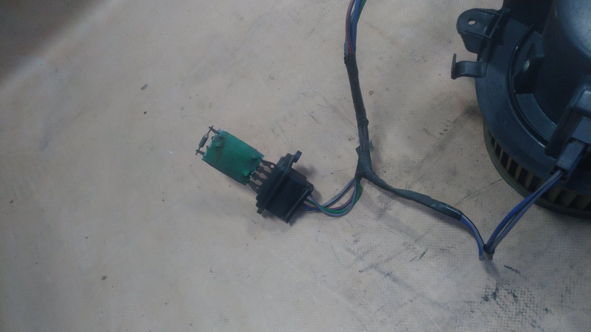 ) Doblo 1 panel nawiewu dmuchawa rezystor wiązka