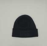 Czapka UGG 3d logo czarna beanie