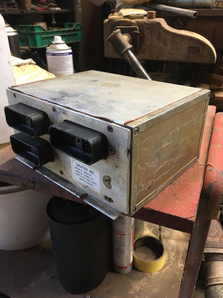 sterownik komputer Case 580 590 LSP Orvitek Inc joystick danfoss