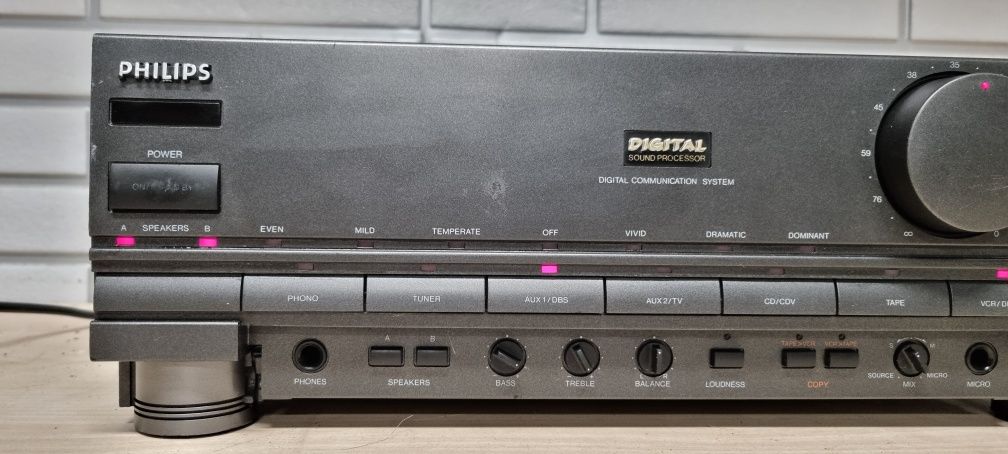 Wzmacniacz Digital PHILIPS DFA 297. Procesor dźwięku