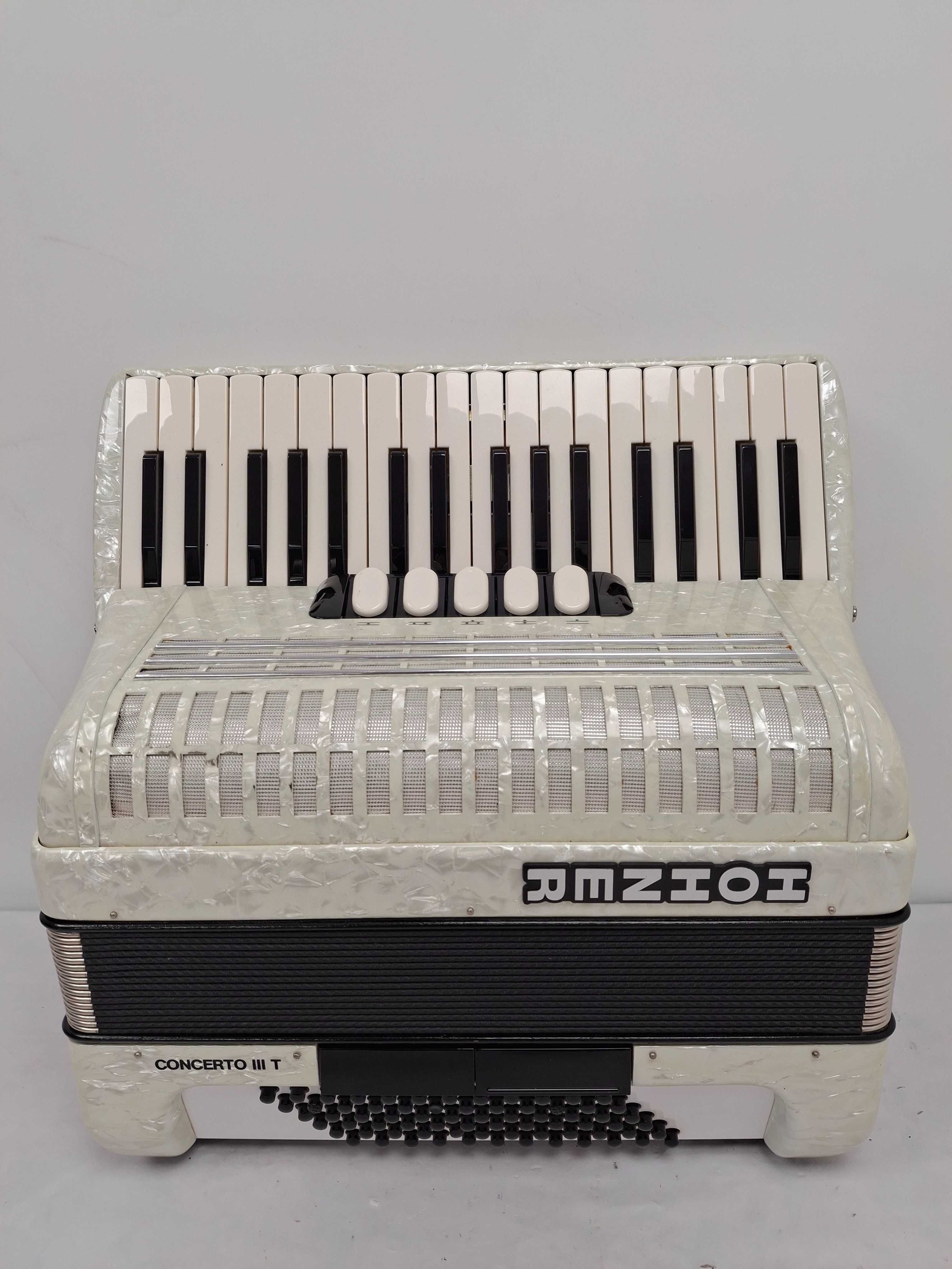 Akordeon Hohner Concerto III T ,bdb stan 72 basy,3 chóry, zamiana !!!