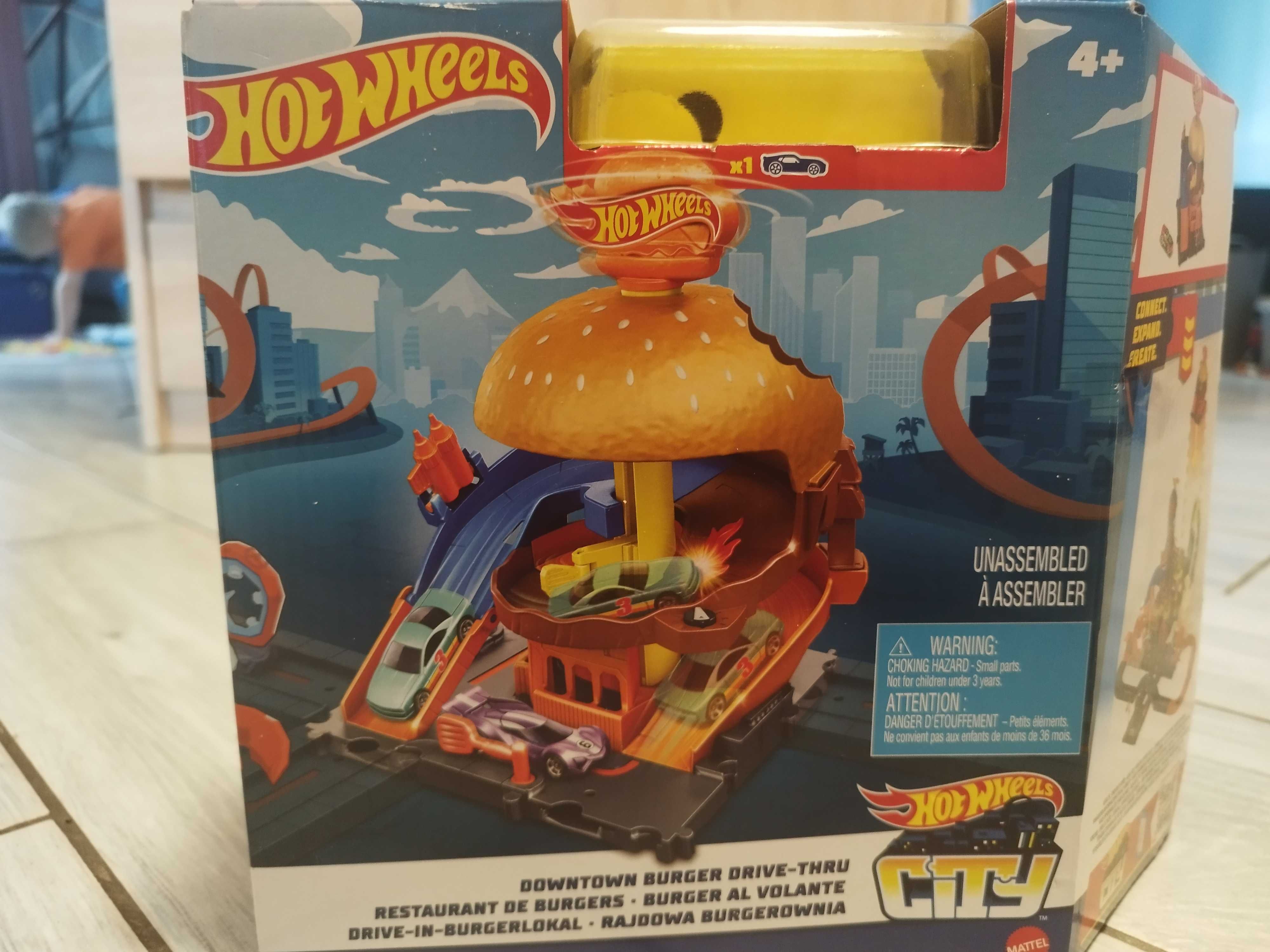 Hot wheels Rajdowa burgerownia