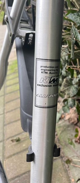 Rama 25" 63cm KTM Veneto Cross 28 duża + ew. dodatkowy osprzęt