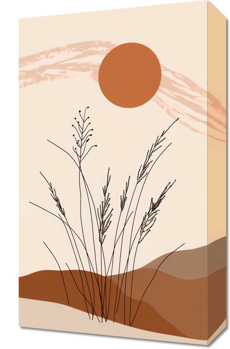 Obraz 30x50cm Złote Źdźbła