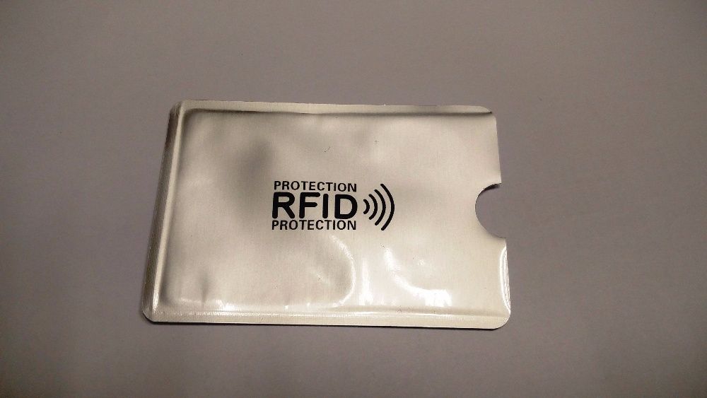 Protector de cartões RFID multibanco contactless