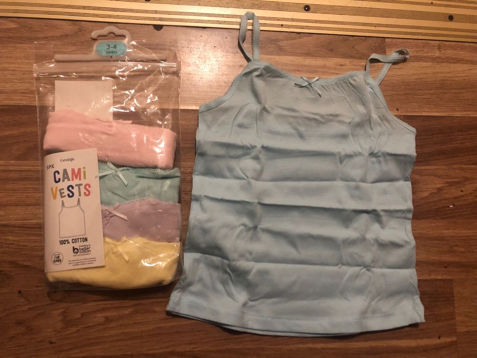 Новые майки George девочка поштучно 1 2 3 4 5 6 7 8 9 10