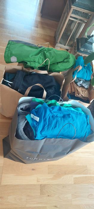 Ubranka na 110 i 116 dla chłopca