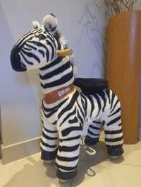 PonyCycle Zebra jeżdżąca dla dzieci 3-5 lat