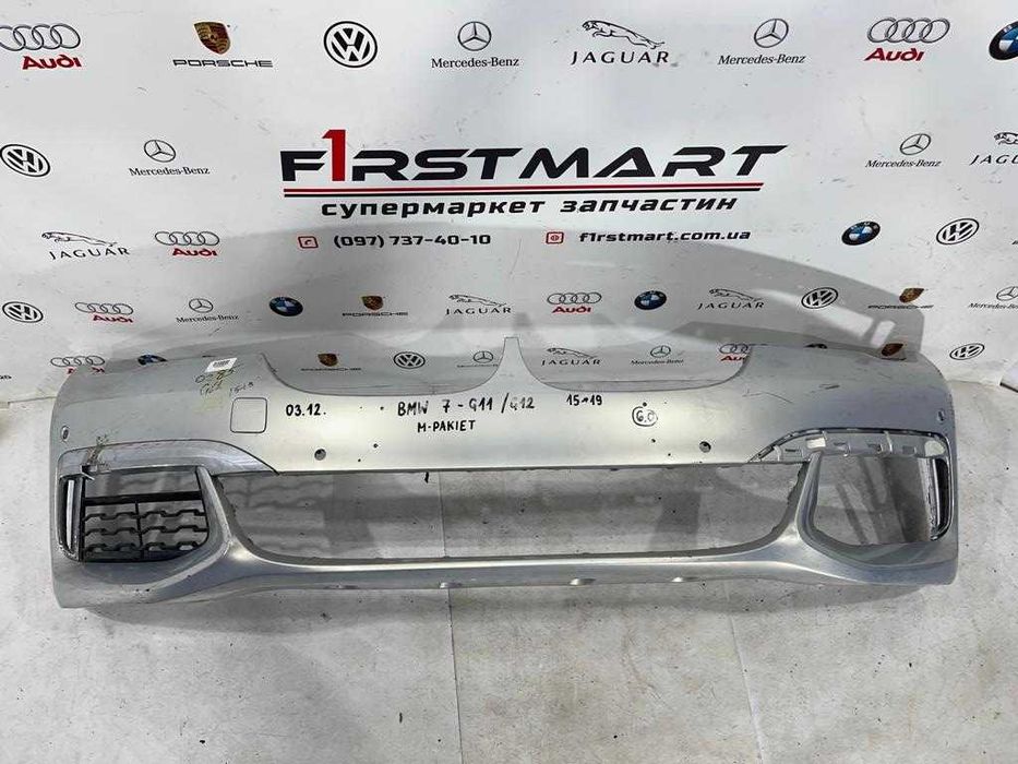 Бампер передній BMW 5 G30 G3  7 G11 G12 X3 G01 задній X3F25 G01 X5 F15