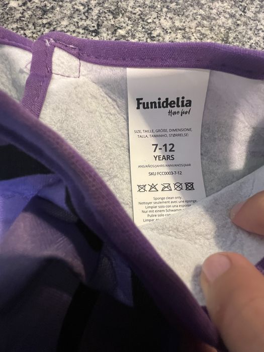 Diafarce carnaval Uva - 7 a 12 anos