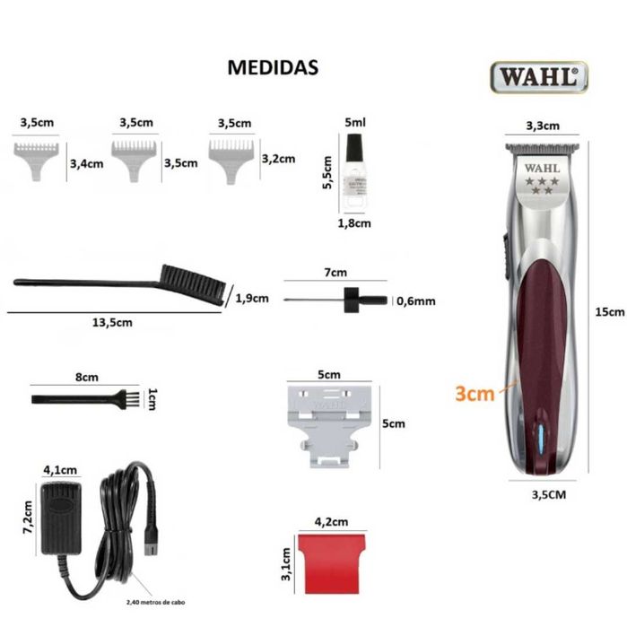 MÁQUINA DE CONTORNO WAHL A·LIGN (NOVA, PROFISSIONAL E COM GARANTIA)